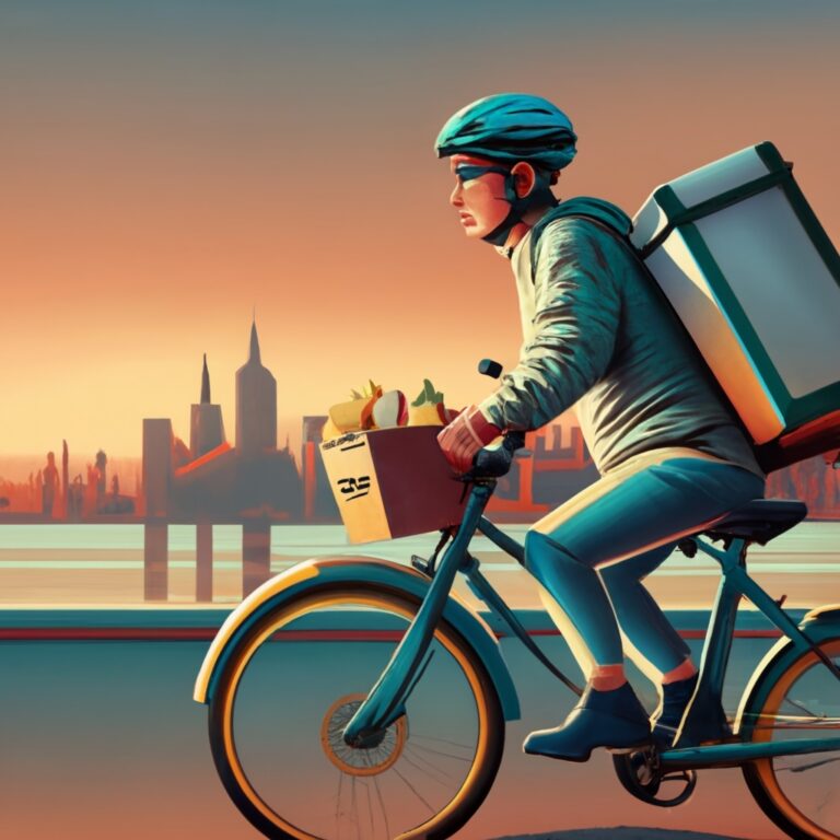 The Future of Food Delivery Electric Bikes Revolutionize the Industry