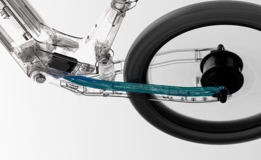 Segway Xafari Electric Bike battery and motor system
