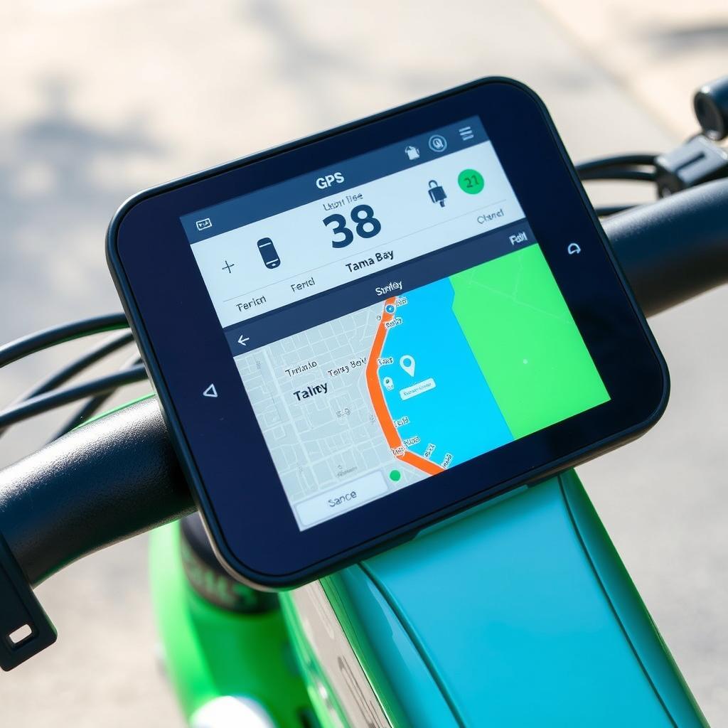Urtopia electric bike Tampa Bay GPS tracking feature Urtopia electric bike Tampa Bay GPS tracking feature