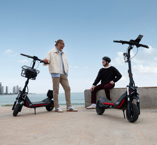 Segway ZT3 Pro eKickScooter on a ride in Tampa Bay