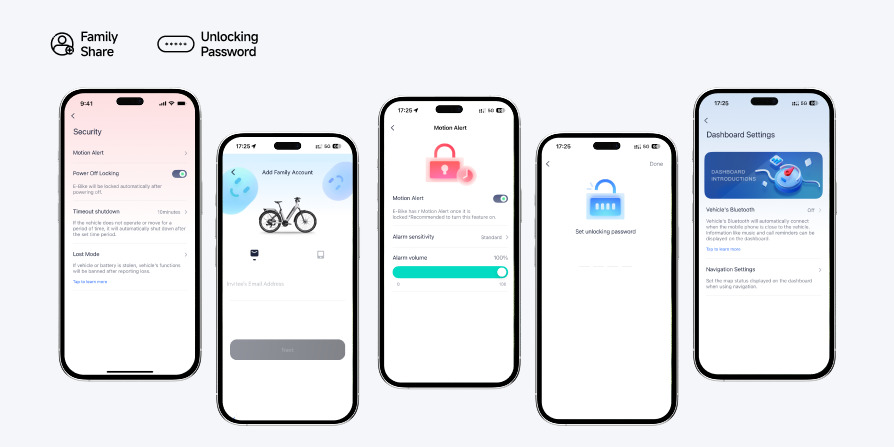 Segway Myon e-bike with available accessories and customization options