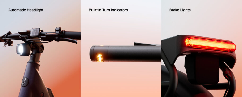 Tampa Bay eBikes showroom featuring the Segway Myon collection