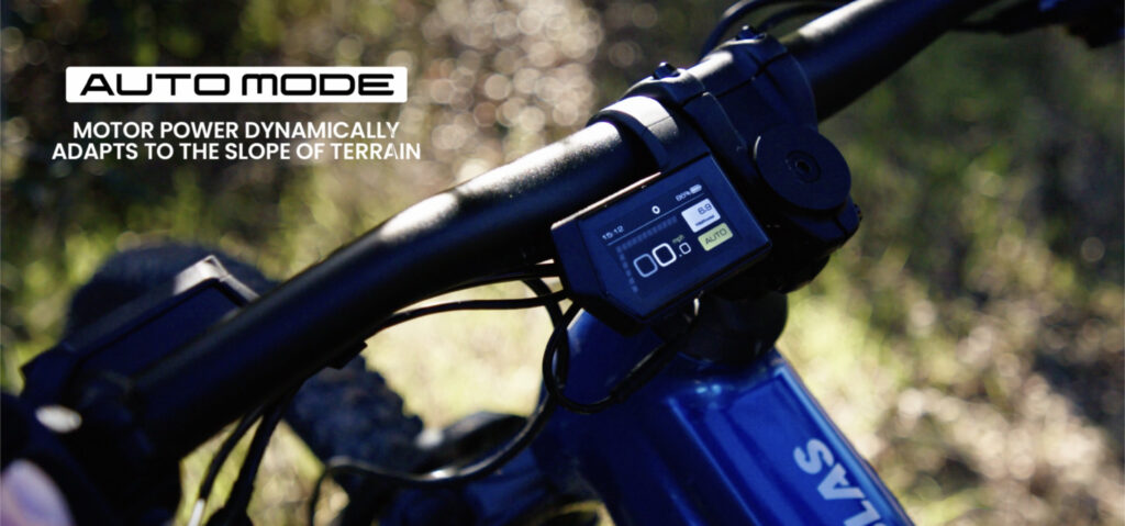 Aventon Ramblas battery capacity indicator