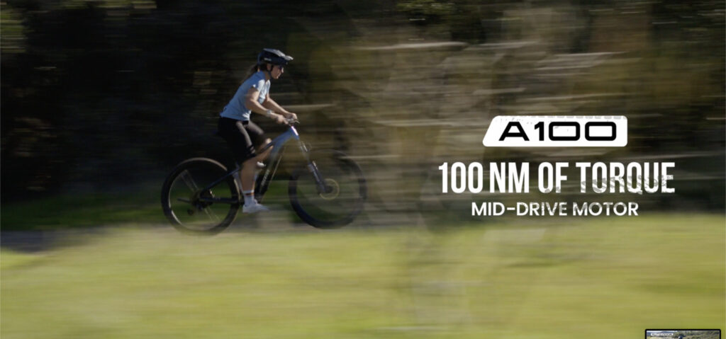 Aventon Ramblas full side profile showcasing geometry and components