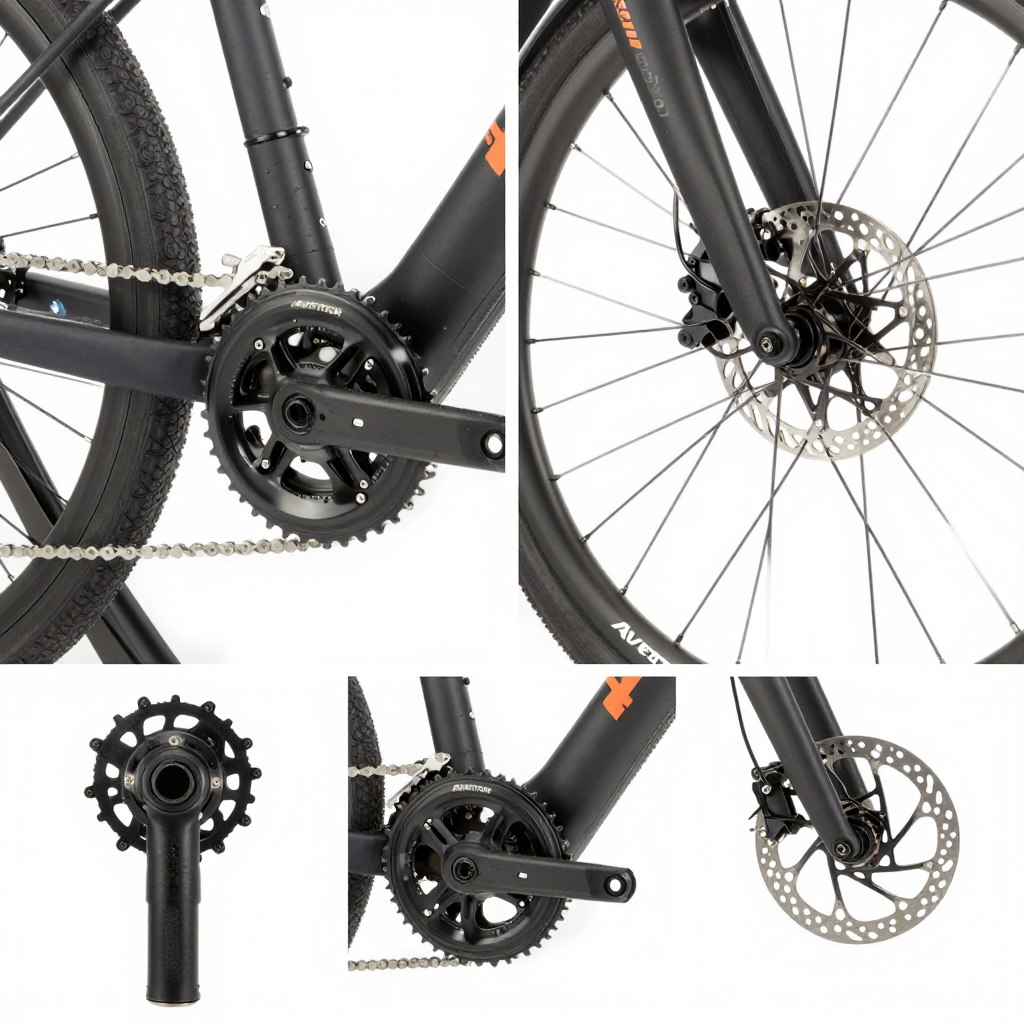 Aventon Ramblas premium components