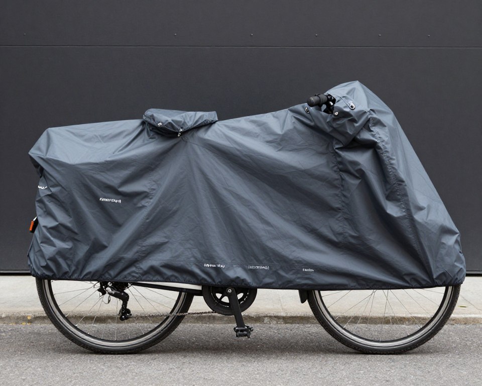 Bike cover protecting Aventon Ramblas