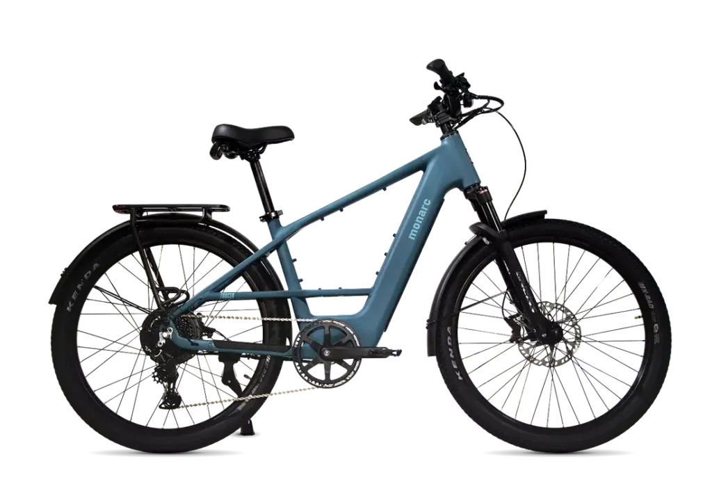 Monarc Tracer High-Step in Superior blue, full side profile Monarc Tracer High-Step in Superior blue, full side profile