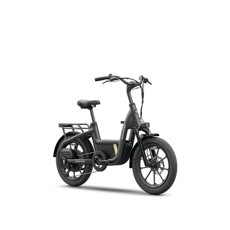 Segway MUXI Pro in Anthracite, front-right three-quarter view