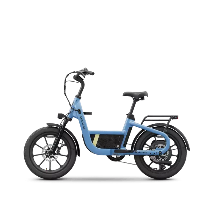 Segway MUXI Pro in Reef Blue, left-side profile