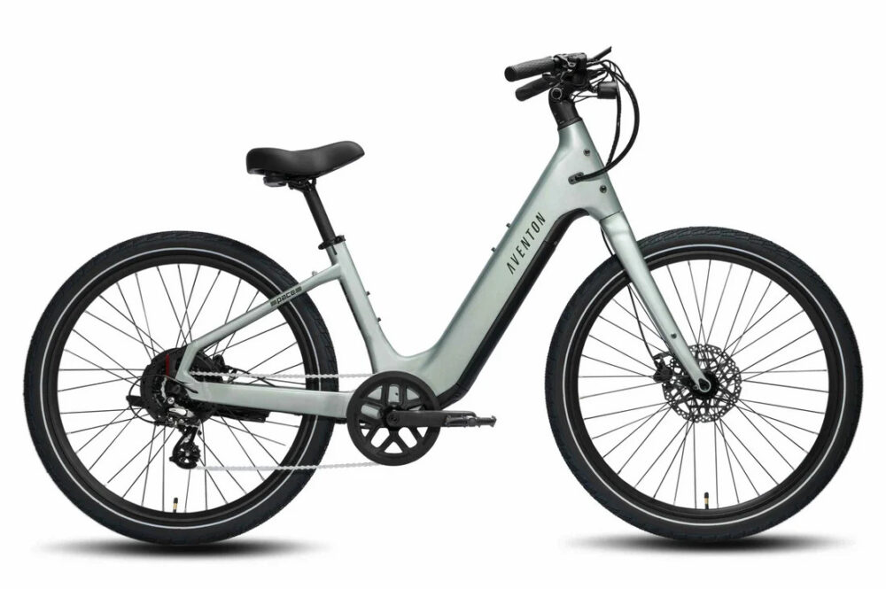 Aventon Pace 5 REC in Glacier Mint, full side view