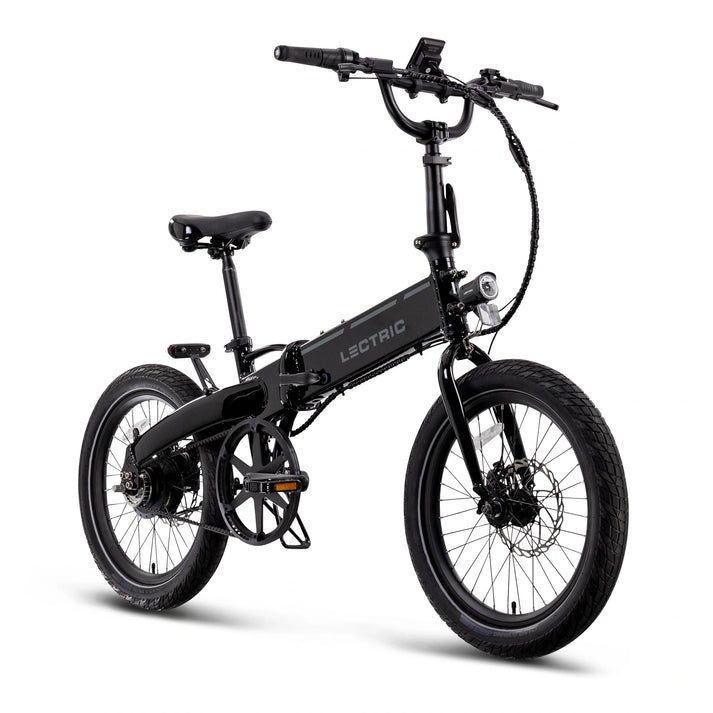 Lectric XP Lite2 JW Black Gates belt-drive electric bike, full view Lectric XP Lite2 JW Black Gates belt-drive electric bike, full view